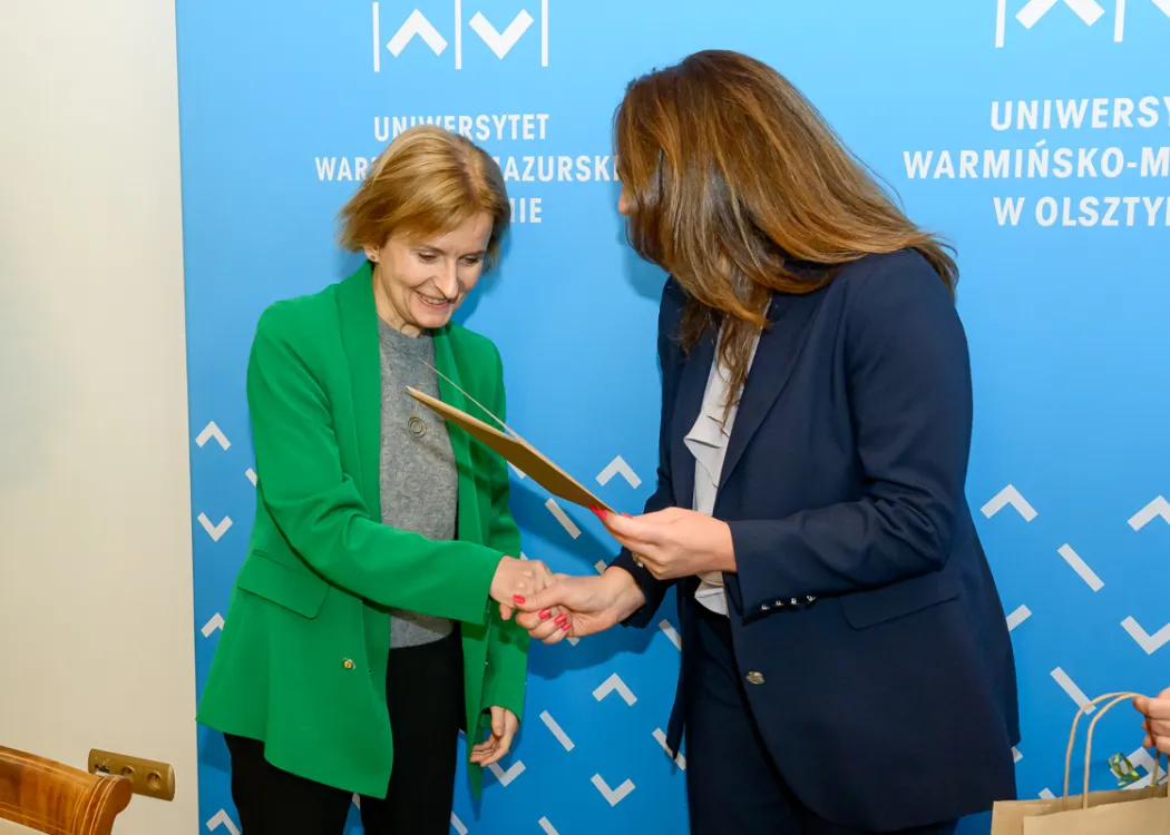 wręczenie nagród w konkursie „Nauka dla równouprawnienia" 