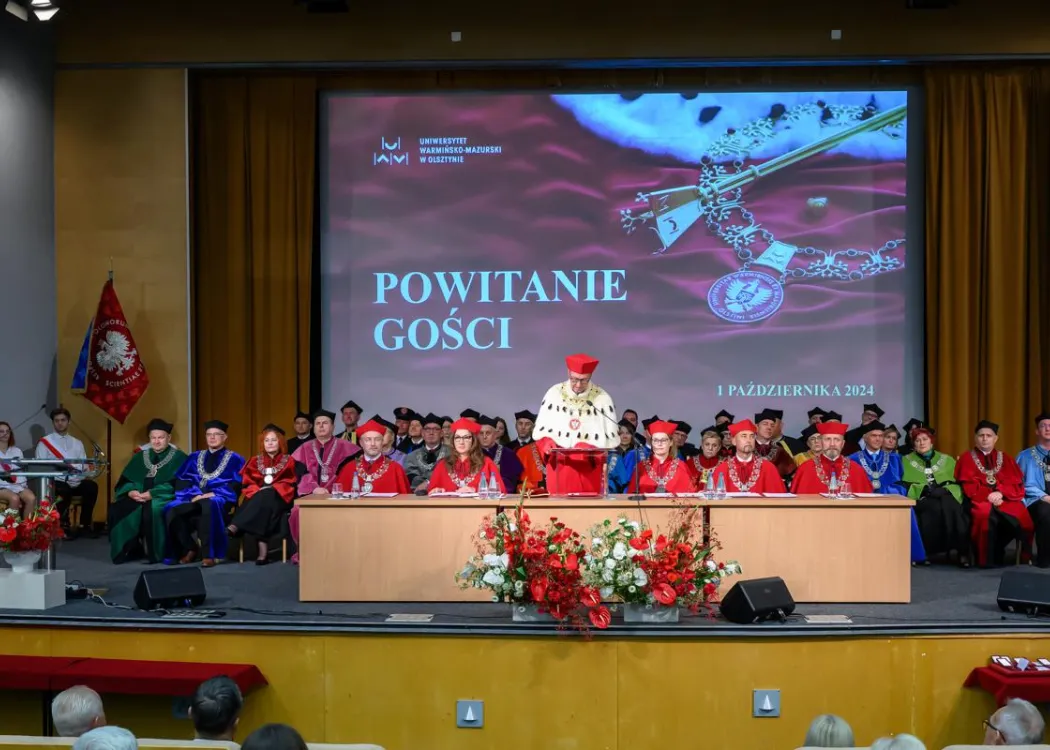 Inauguracja roku akademickiego 2024/2025 na UWM