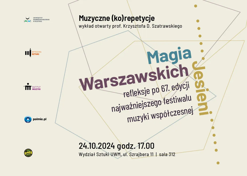 plakat wykładu otwartego