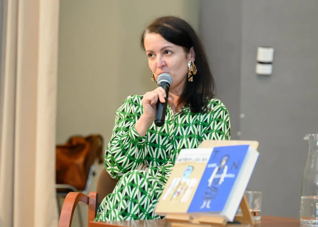 Spotkanie z Ishbel Szatrawską na Wydziale Humanistycznym - 18 listopada 2024 r.
