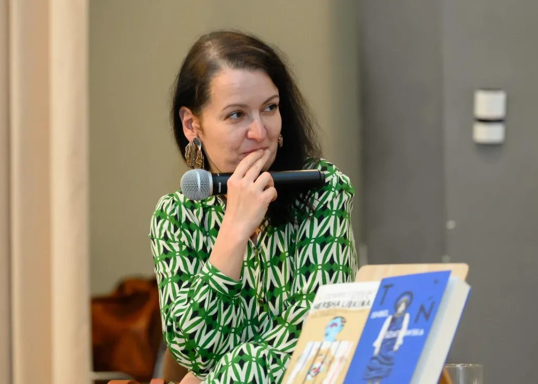 Spotkanie z Ishbel Szatrawską na Wydziale Humanistycznym - 18 listopada 2024 r.