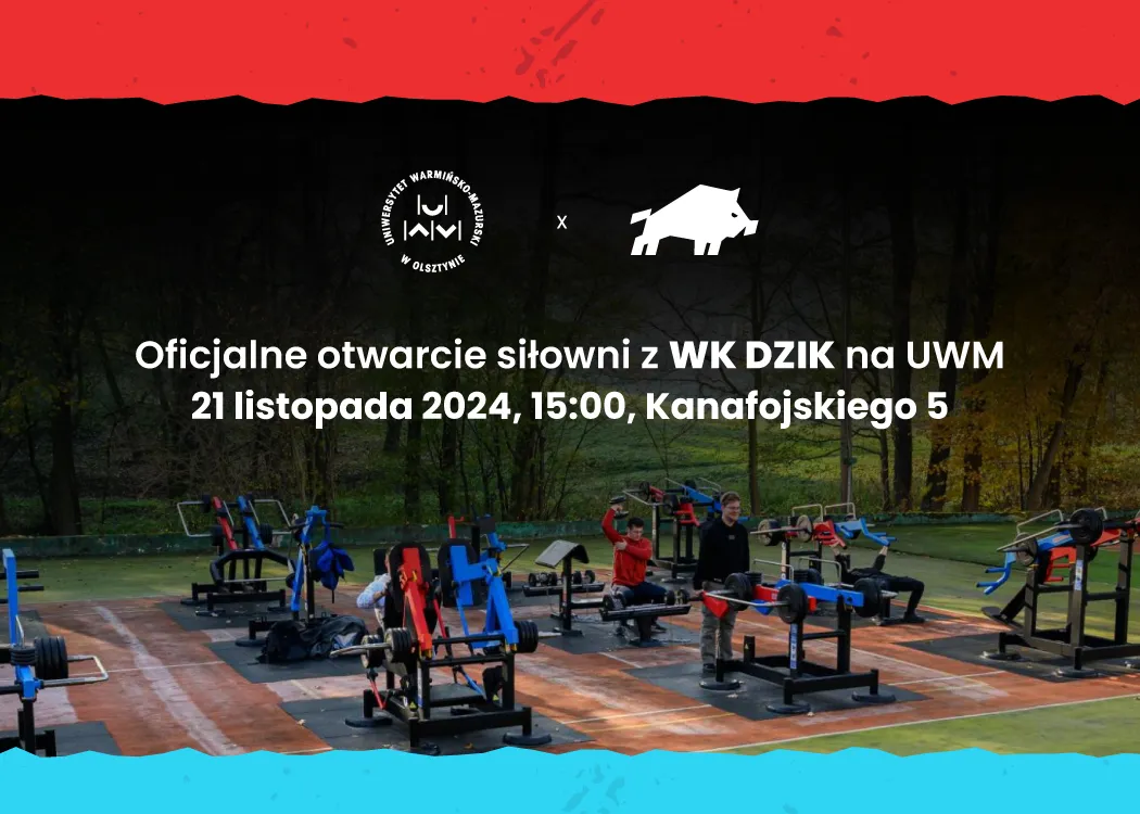 otwarcie siłowni z wk dzik