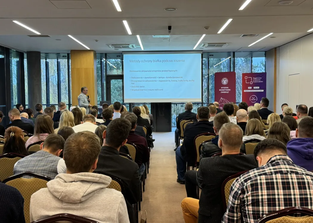  Konferencja. „Wykorzystanie krajowych źródeł białka jako droga do wzrostu opłacalności produkcji zwierzęcej, ograniczenia emisji azotu i śladu węglowego oraz poprawy bezpieczeństwa białkowego”. 