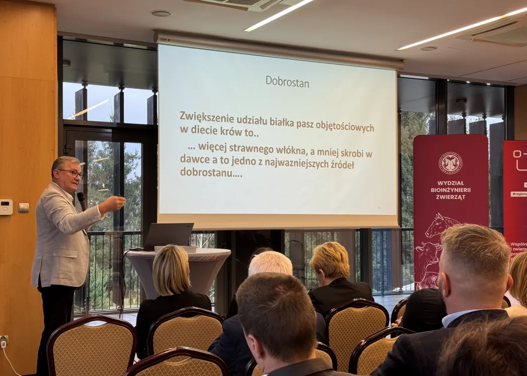  Konferencja. „Wykorzystanie krajowych źródeł białka jako droga do wzrostu opłacalności produkcji zwierzęcej, ograniczenia emisji azotu i śladu węglowego oraz poprawy bezpieczeństwa białkowego”. 