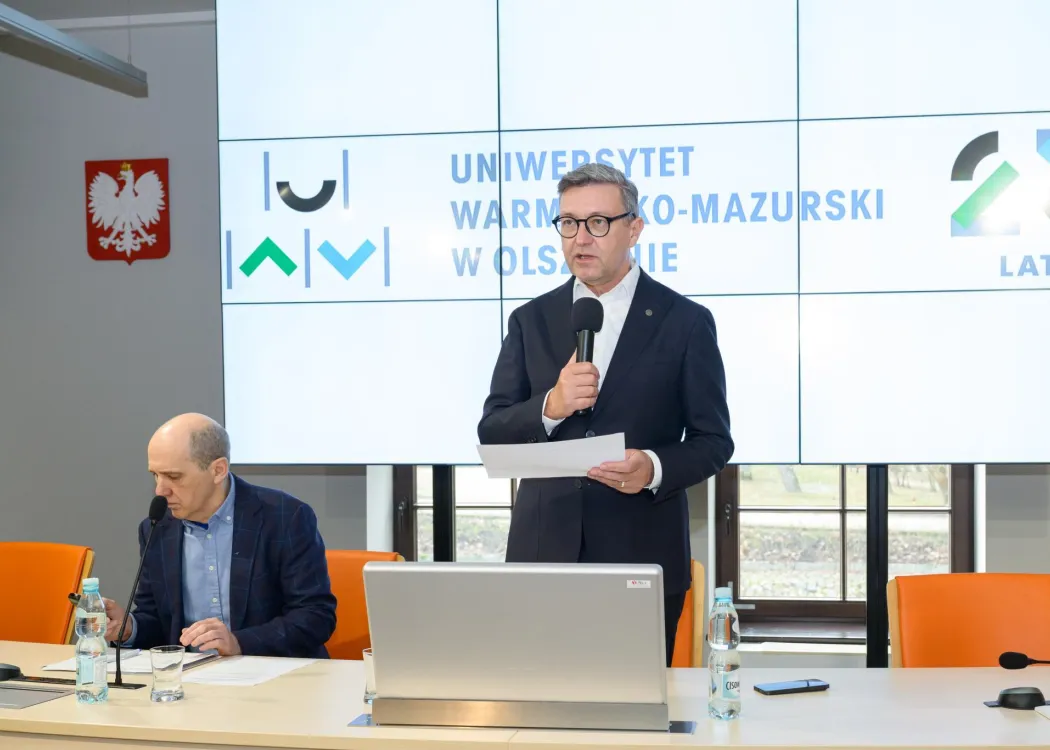 Jerzy Przyborowski na spotkaniu Konsorcjum "Zdrowe życie" 