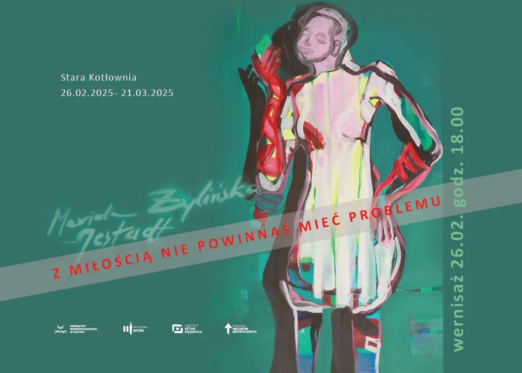 grafika zaproszenia na wystawę