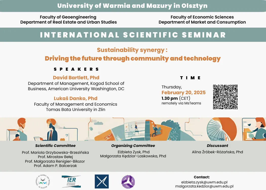 grafika seminarium o zrównoważonym rozwoju