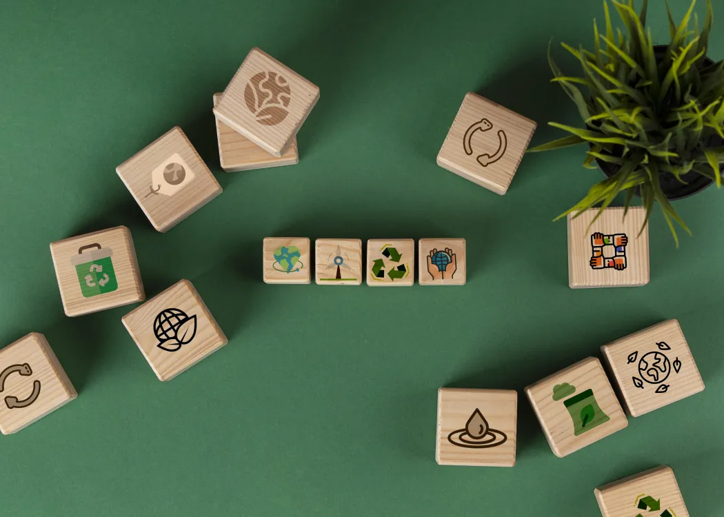 Zrównoważony rozwój - grafika ilustracyjna