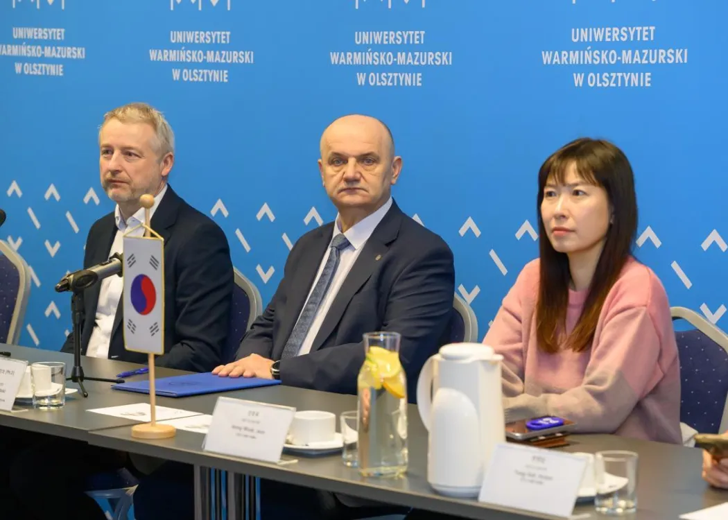 delegacja z Korei Południowej na UWM