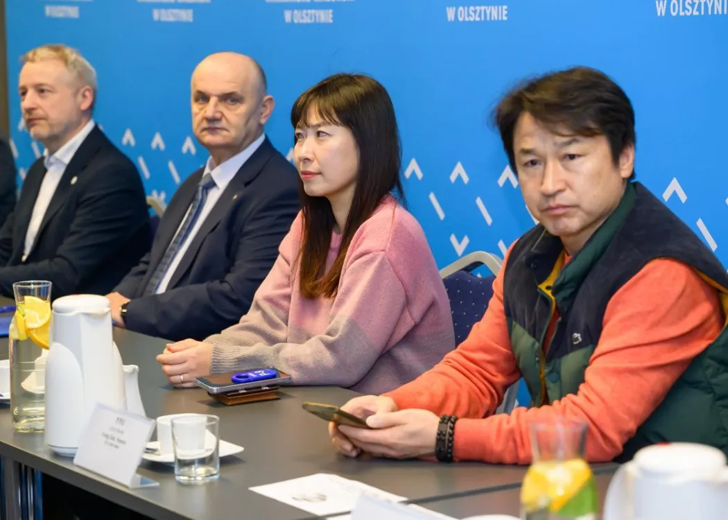delegacja z Korei Południowej na UWM