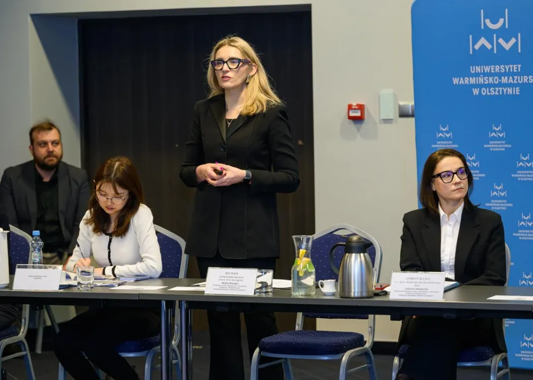 delegacja z Korei Południowej na UWM