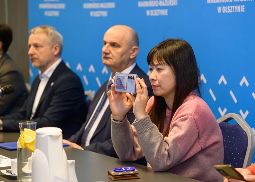 delegacja z Korei Południowej na UWM