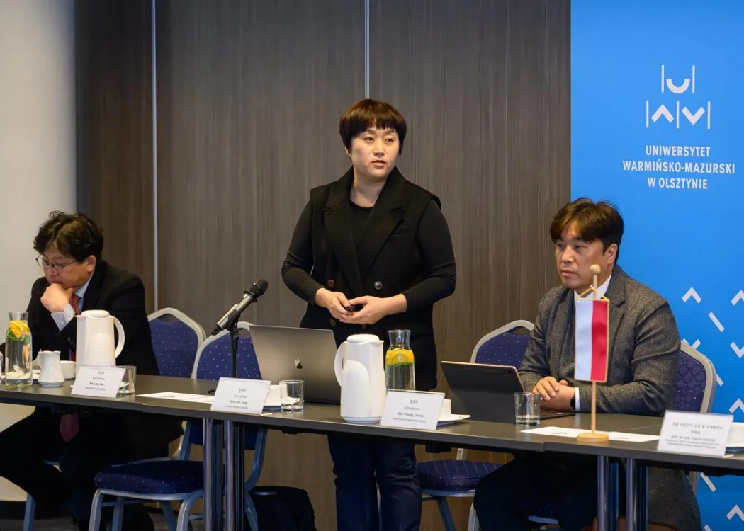 delegacja z Korei Południowej na UWM