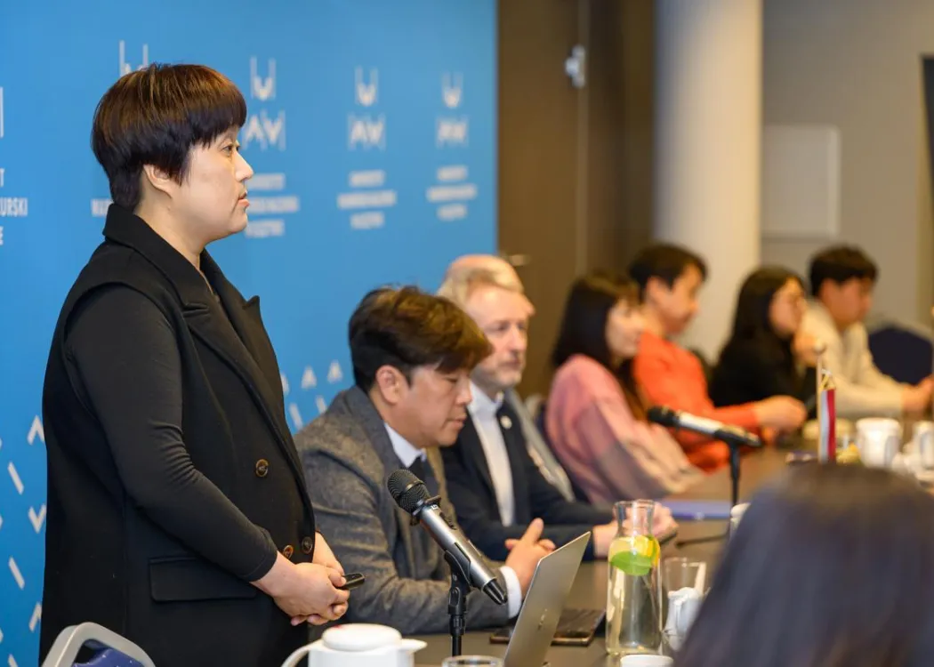 delegacja z Korei Południowej na UWM