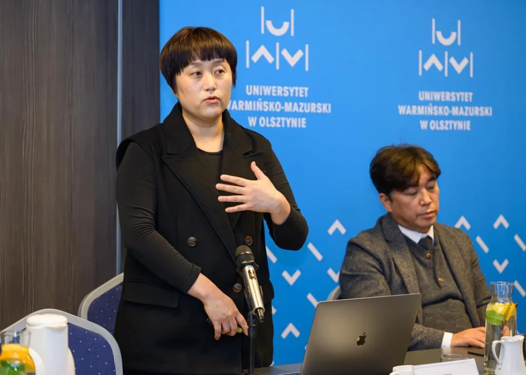 delegacja z Korei Południowej na UWM
