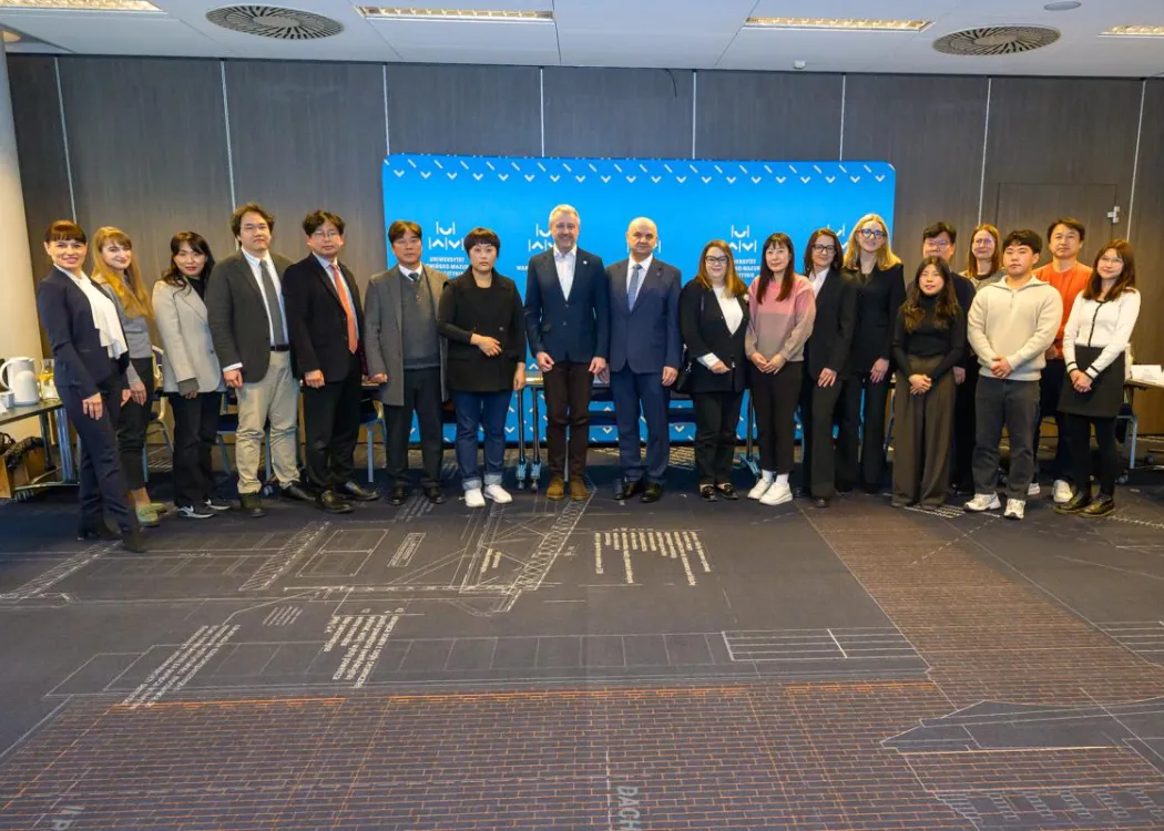 delegacja z Korei Południowej na UWM