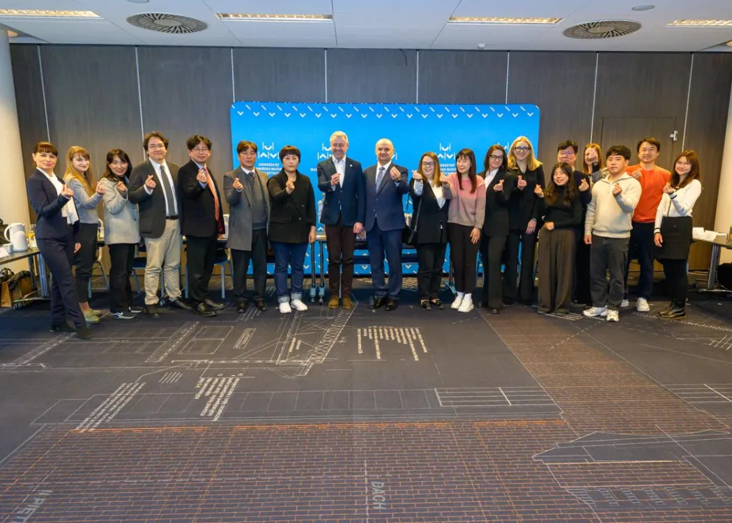 delegacja z Korei Południowej na UWM