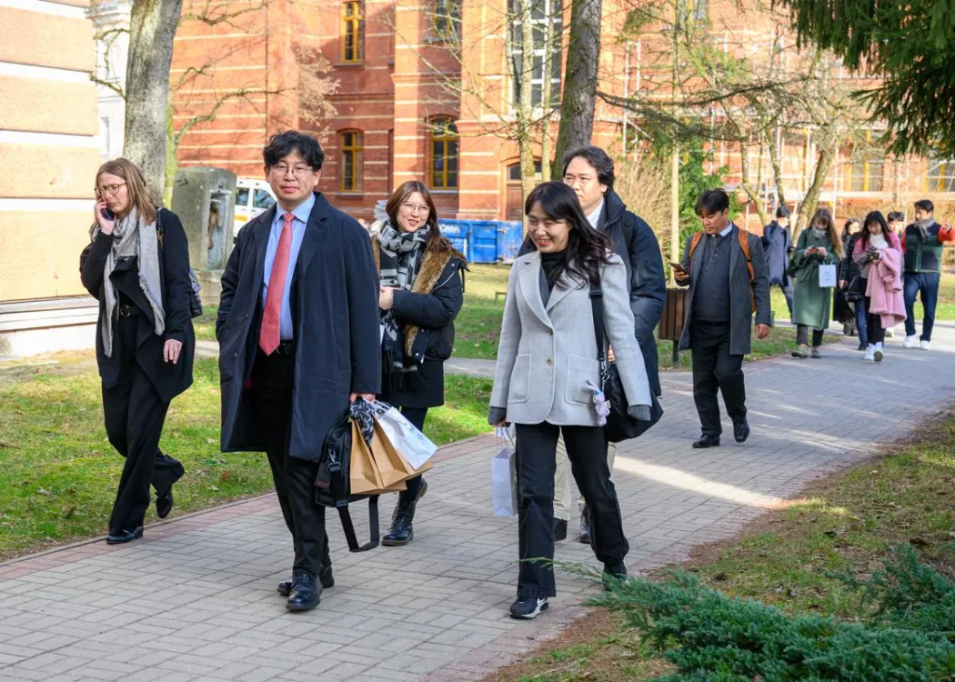 delegacja z Korei Południowej na UWM