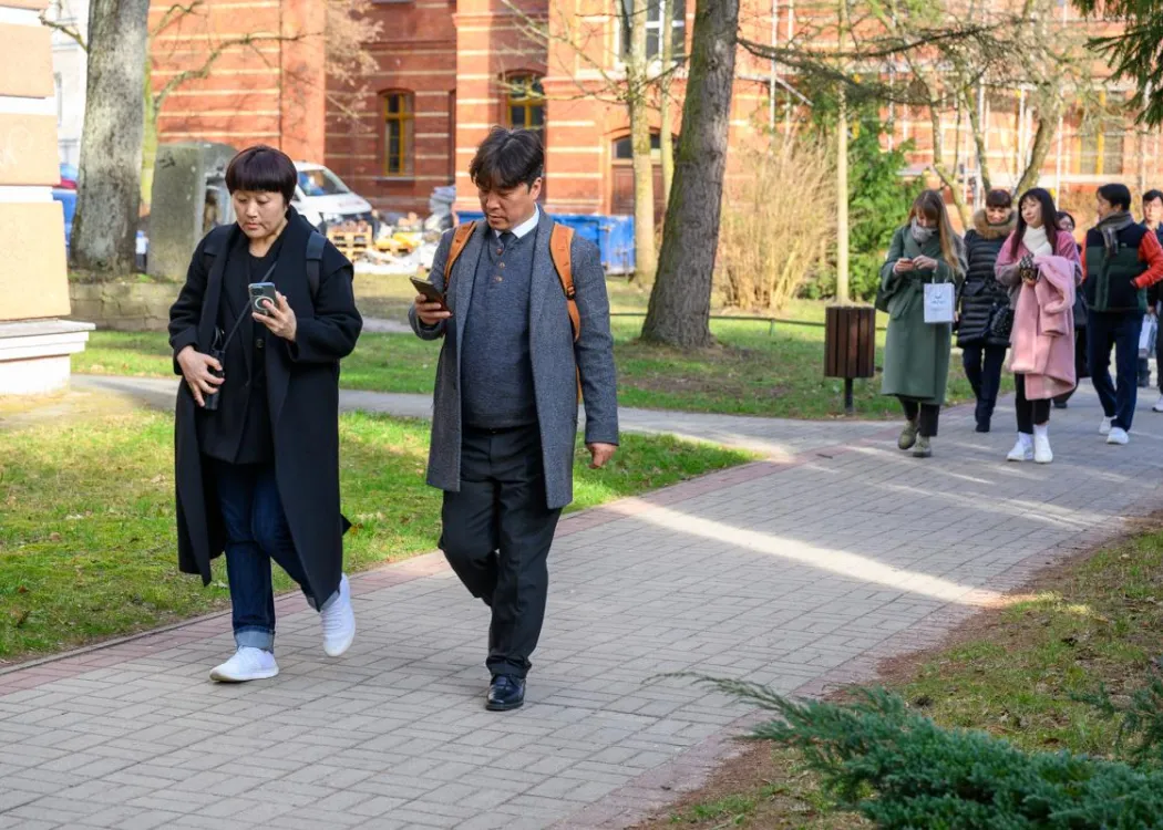 delegacja z Korei Południowej na UWM