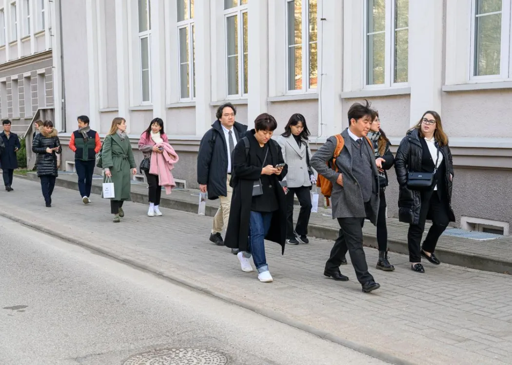 delegacja z Korei Południowej na UWM