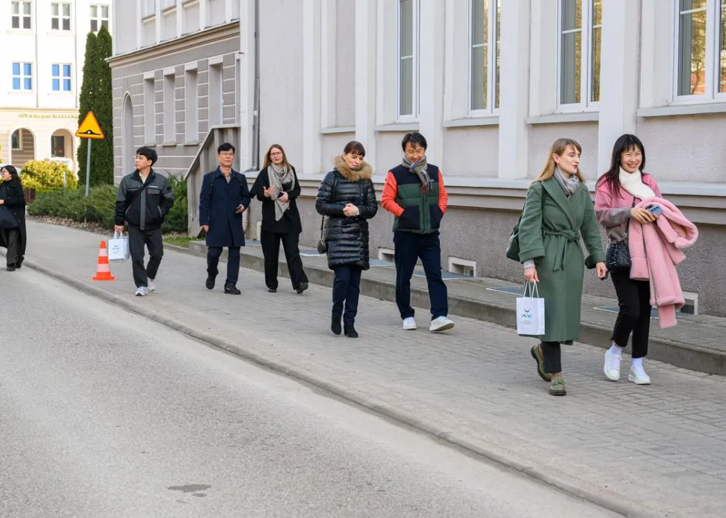 delegacja z Korei Południowej na UWM