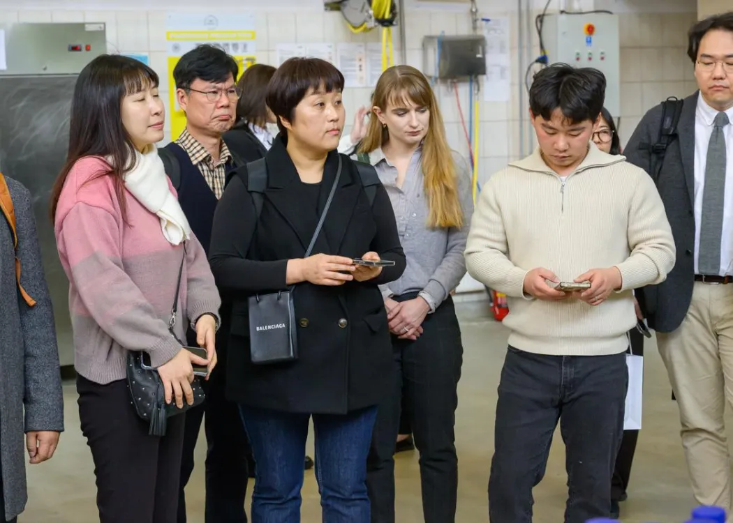 delegacja z Korei Południowej na UWM