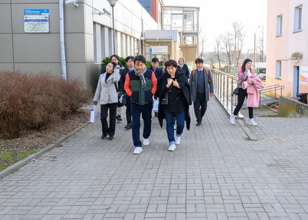 delegacja z Korei Południowej na UWM