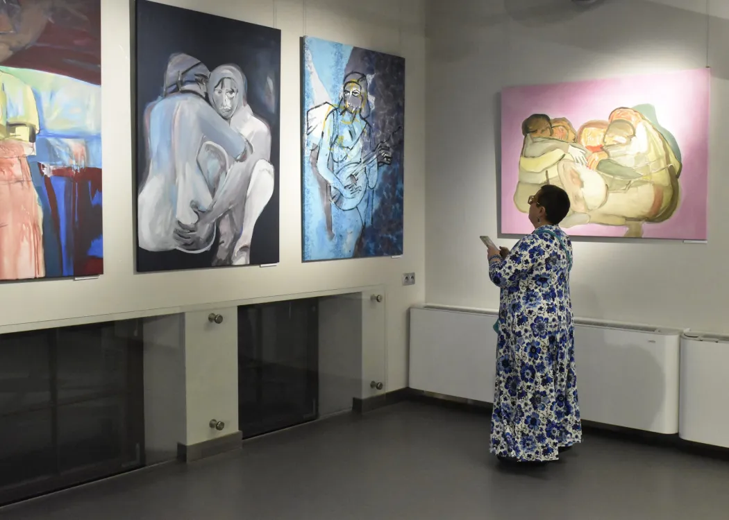 Wystawa Marioli Żylińskiej-Jestadt w galerii Stara Kotłownia