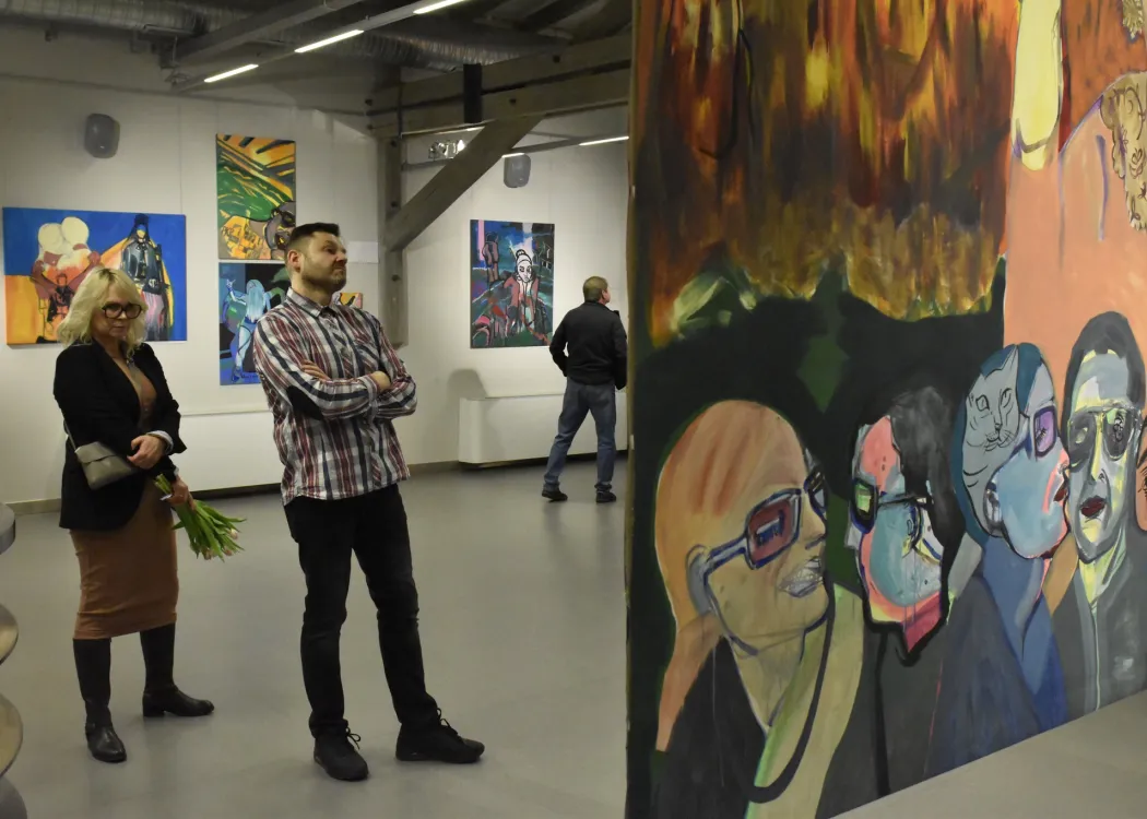 Wystawa Marioli Żylińskiej-Jestadt w galerii Stara Kotłownia