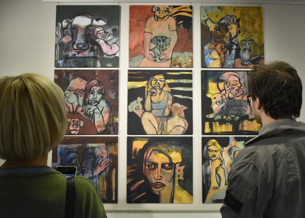 Wystawa Marioli Żylińskiej-Jestadt w galerii Stara Kotłownia
