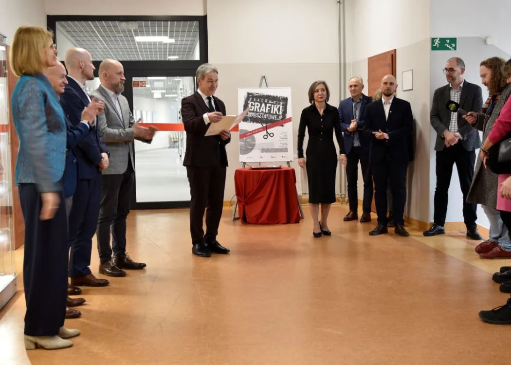 otwarcie Pracowni Grafiki Warsztatowej