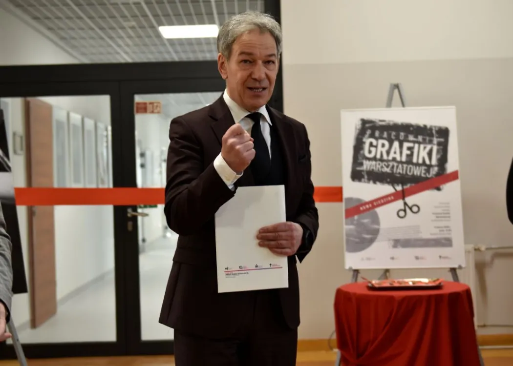 otwarcie Pracowni Grafiki Warsztatowej