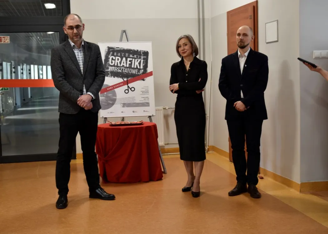 otwarcie Pracowni Grafiki Warsztatowej