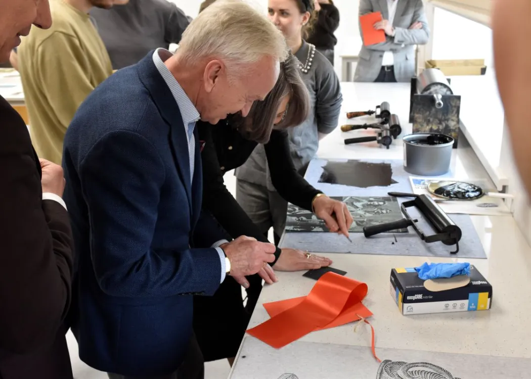 otwarcie Pracowni Grafiki Warsztatowej
