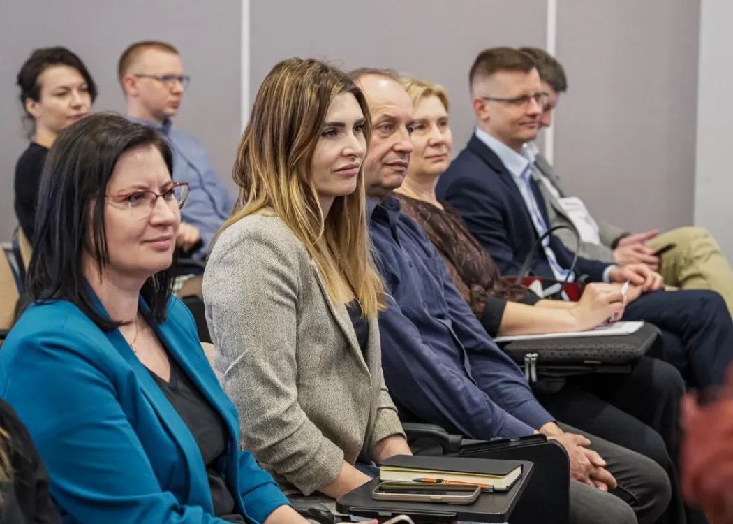 Uczestnicy konferencji o AI