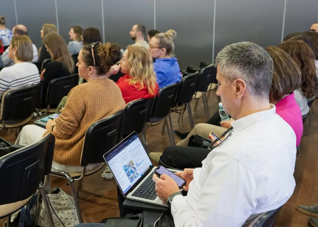 Uczestnicy konferencji o AI