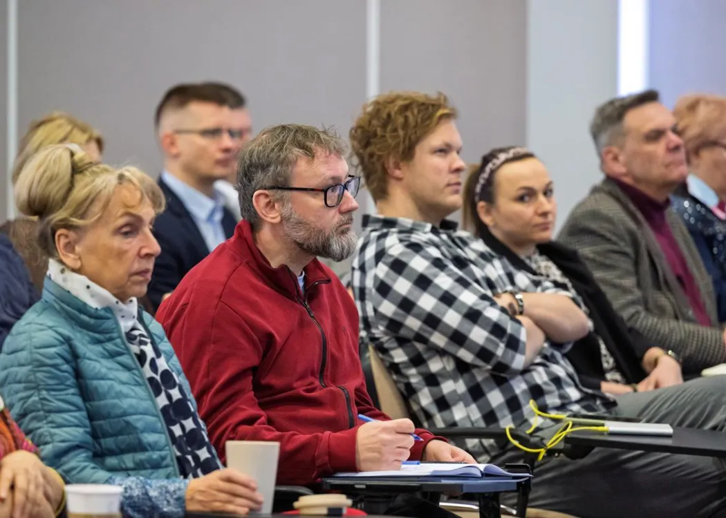 Uczestnicy konferencji o AI