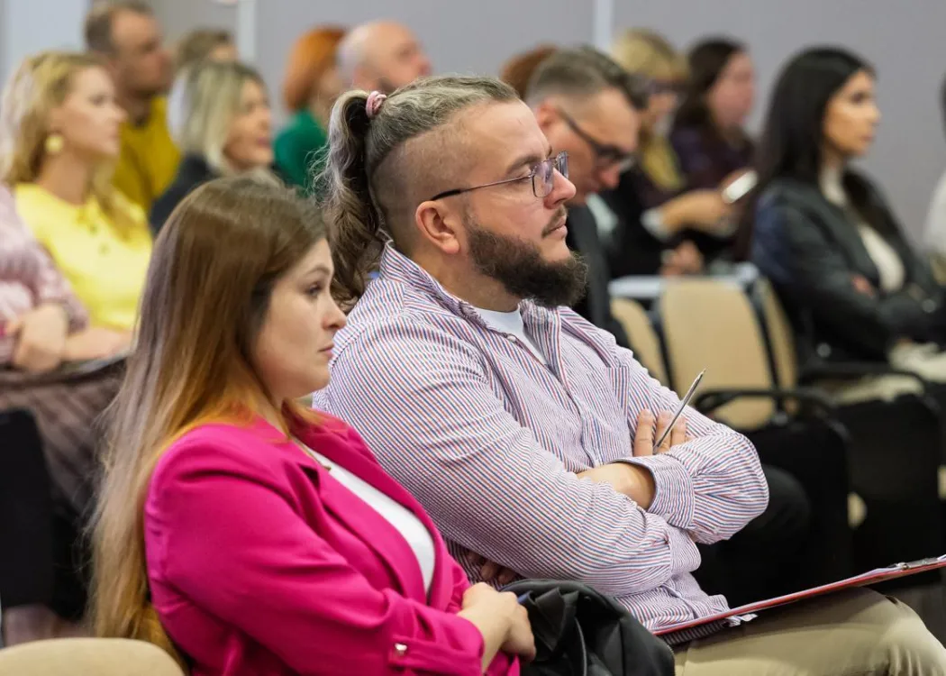 Uczestnicy konferencji o AI