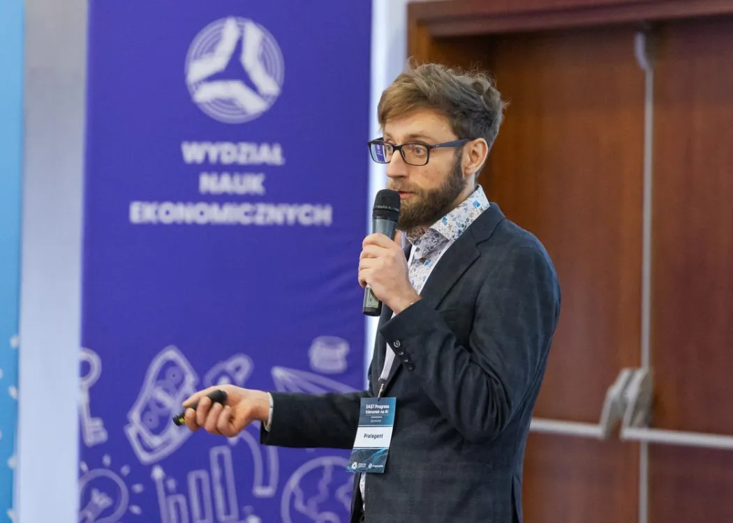 Uczestnicy konferencji o AI