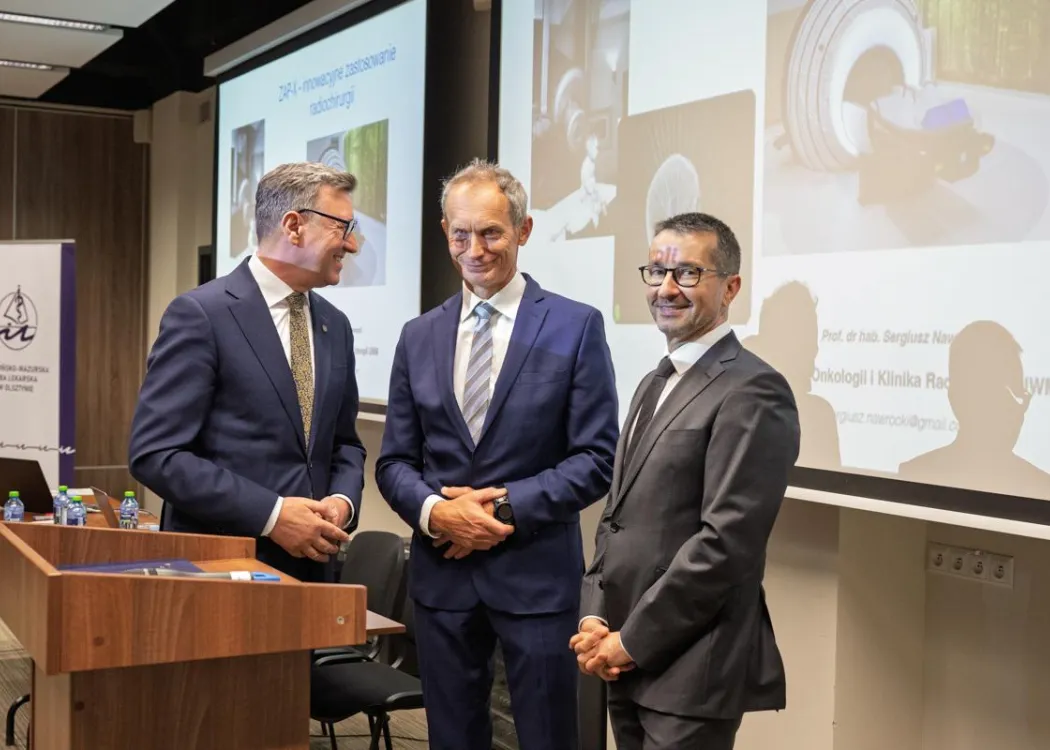 Otwarcie Ośrodka Radiochirurgii Mózgu, Głowy i Szyi