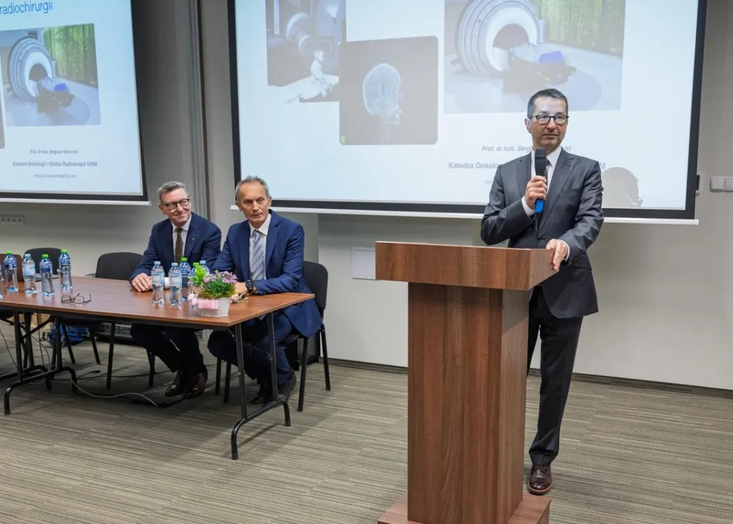 Otwarcie Ośrodka Radiochirurgii Mózgu, Głowy i Szyi