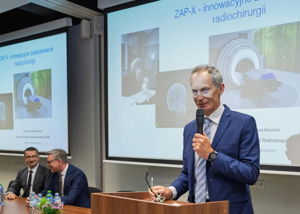 Otwarcie Ośrodka Radiochirurgii Mózgu, Głowy i Szyi