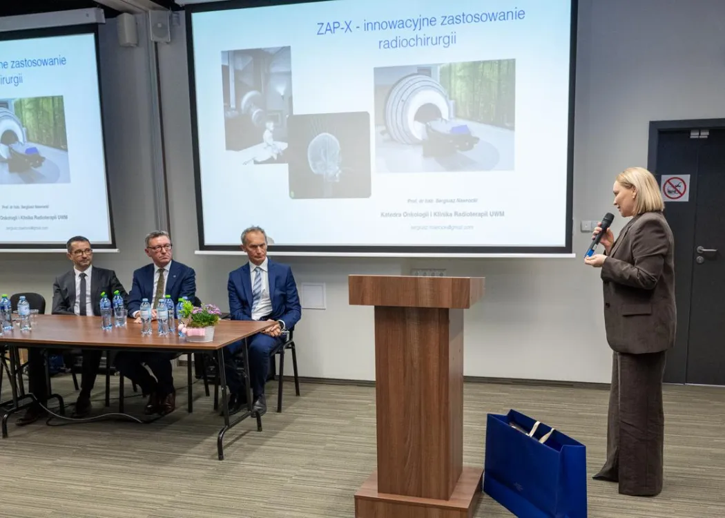 Otwarcie Ośrodka Radiochirurgii Mózgu, Głowy i Szyi