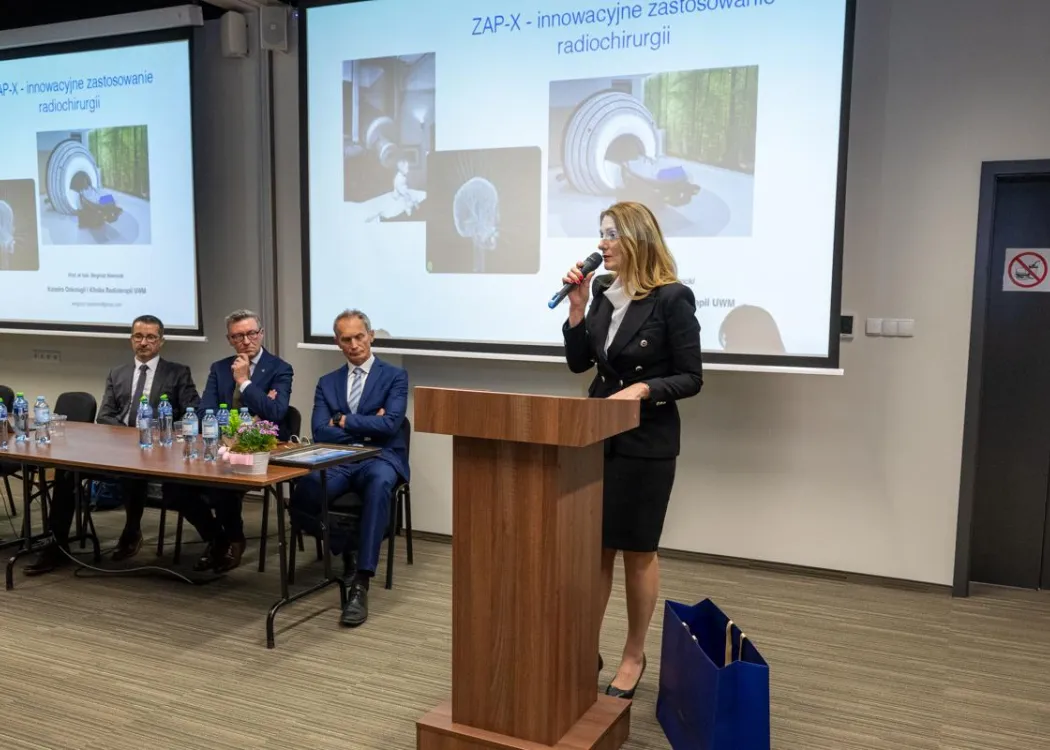 Otwarcie Ośrodka Radiochirurgii Mózgu, Głowy i Szyi