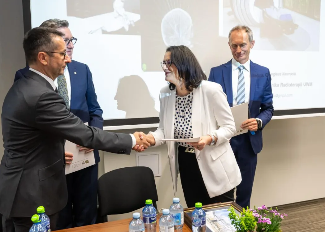 Otwarcie Ośrodka Radiochirurgii Mózgu, Głowy i Szyi