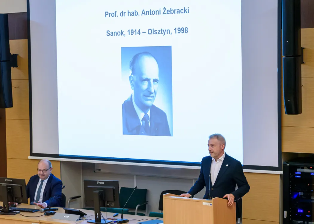Prof. Antoni Żebracki patronem jednej z ulic Olsztyna