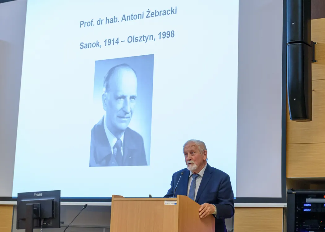 Prof. Antoni Żebracki patronem jednej z ulic Olsztyna