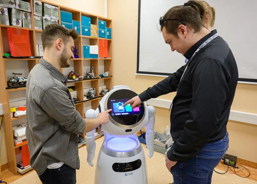 Uczestnicy Dnia informatyki 