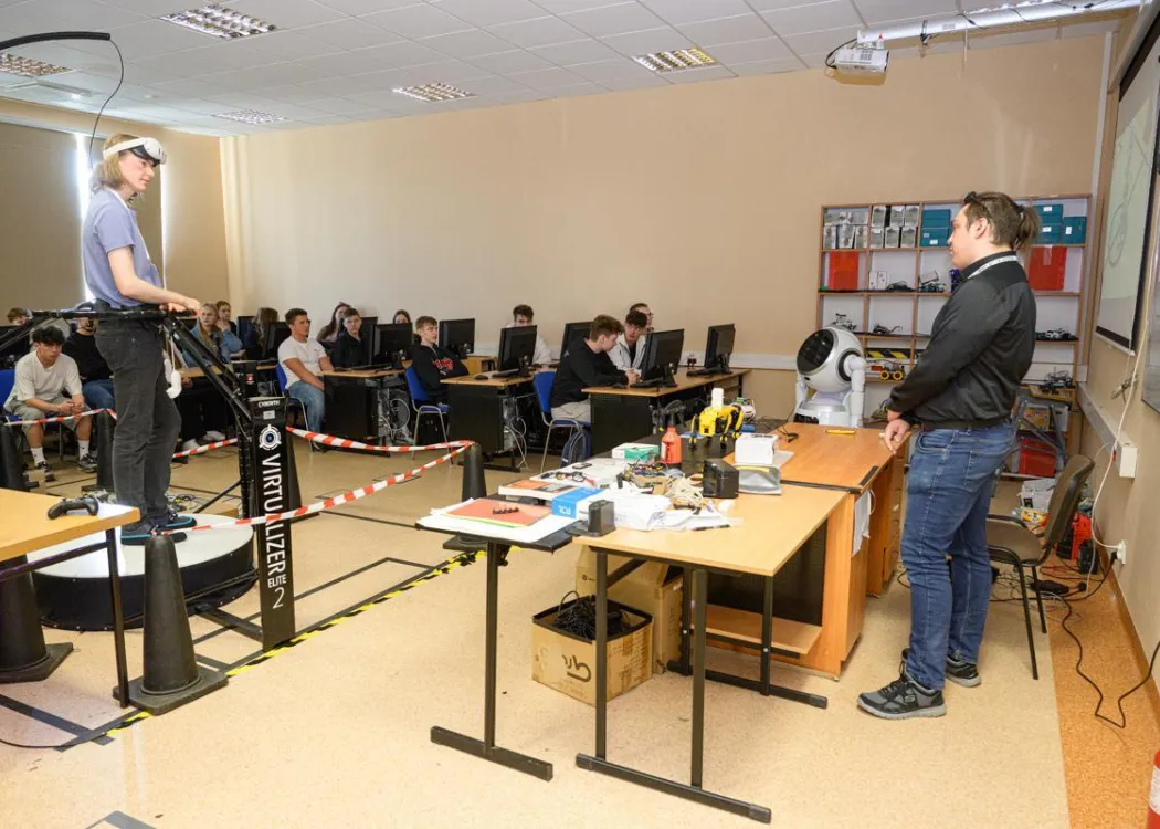 Uczestnicy Dnia informatyki 