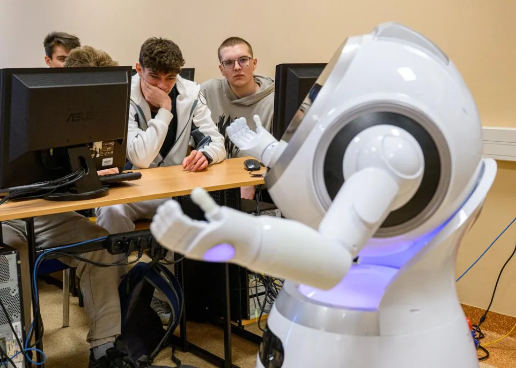 Uczestnicy Dnia informatyki 